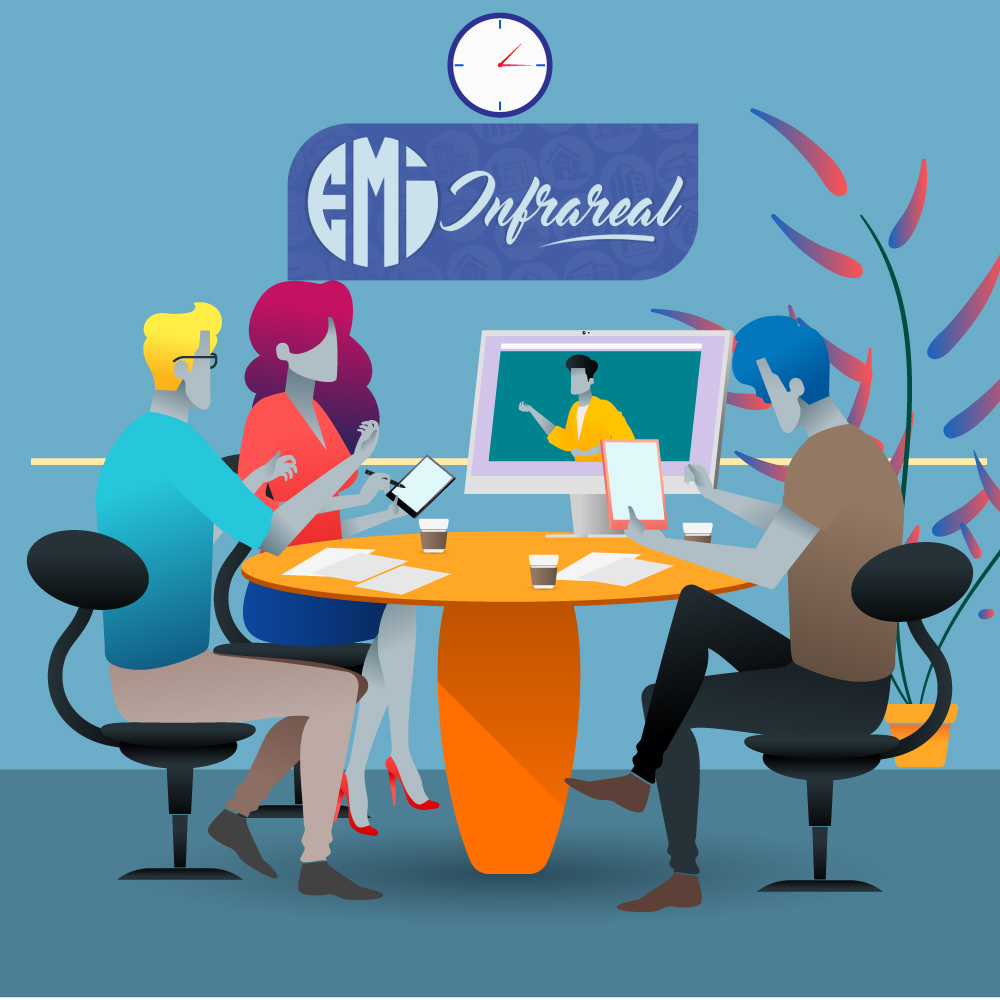 Coworking Solutions by EMI InfraReal - Modern Workspaces for Collaboration
